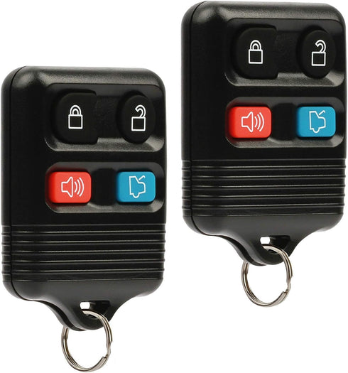 Car Key Fob Keyless Entry Remote fits Ford Expedition Explorer Mustang Fusion, Lincoln Town Car, Mercury Grand Marquis, Mazda (CWTWB1U345) Set of ...