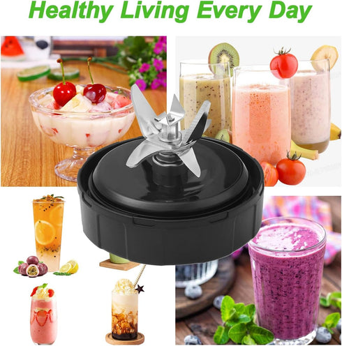 SS101 Replacement Blade for Ninja Blender Accessories, 7-Fins Blender Blade Compatible with Nutri Ninja Foodi Power Blender SS101, SS101TGT, CO351...