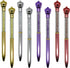 Maydahui 24PCS Crown Ballpoint Pen Retractable Crystal Quicksand Pens Novelty Bling Pen Black Ink for Girls Party School...