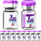 Ks-Tek Sterile Empty Vials with Self Healing Injection Port,with Aluminum plastic Cap,Sterile Package (7ml Clear, 10)...
