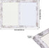 Bulletin Board Whiteboard White Felt Board Combo for Office School Kitchen Bedroom, White Wood Frame,10.2"*14.2",Whiteboard+WH-2636WH...