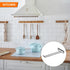 uxcell 1Pcs Wine Glass Rack, 10.43 Inch Iron Wine Glasses Rack Under Cabinet Stemware Rack - Wall Mountable Wine Glass Holder Storage Hanger for B...