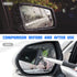 8sanlione Car Rearview Mirror Wiper, American Flag Telescopic Auto Mirror Squeegee Cleaner, Glass Mist Cleaning Tool with Retractable 98cm Handle,...
