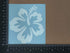 Hibiscus Decal 4 Pack, Hawaiian Hibiscus Flower Decals (Hibiscus White, Small ~3.5")...