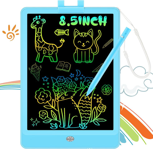 Kids Toys LCD Writing Tablet with Stylus, 8.5in Erasable Toddlers Doodle Board, Reusable Drawing Pad for Kids, Educational Christmas Birthday Gift...