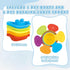 Bath Toys Floating Boats with Bathing Spoon, 11 Pack Water Table Bathtub Bath Toy, Water Toys for toddlers 1-3, Baby Pool Toys, Stackable Toys for...