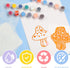 30Pack Baby Shower Stencils Cute Onesie Stencil, Reusable Animal Themed Templates for Painting on Bodysuit Bibs Bags Shirts Wall Wood...