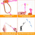 60 PCS Glow Flying Toys Sets(30 Slingshot+30 LED copters) Party Favors Glow in The Dark Party Supplies Summer Outdoor Game for Kids...