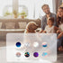 Smart Light Bulbs E12 RGB+CCT Led WiFi+Bluetooth Smart Bulbs 300lm 40W Equivalent Multicolor and Dimmable That Work with Alexa Google Smart Things...