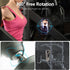 Dual Magnetic Phone Holder for Gym, Gym Magnet Phone Mount&Holder for Videos & Photos, Attaches to Any Metal Surface- Designed for All Phones, Sil...