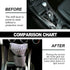 Bling Bling Auto Shift Gear Cover, Luster Crystal Auto Shift Gear Cover, Car Knob Gear Stick Crystal Glitter Bling Rhinestones Protector, Universa...