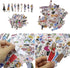 ANKOMINA 100 PCS Fashion Lovely Girls Stickers Waterproof Handbook DIY Craft Photo Album Scrapbook Journal Planner Motorcycle Car Laptop Luggage W...
