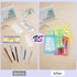 GoodSing Plastic Envelopes,10 Pack Clear Envelopes A6 Reusable Pouches Document File Organizer,Plastic Envelopes with Snap Closure for Money Recei...