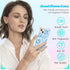 Blue Hibiscus Phone Case Compatible with iPhone 13 6.1 Inch - Shockproof Protective TPU Clear Cute Blue Flower iPhone Case Designed for iPhone 13 ...