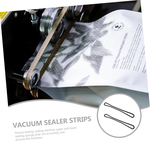 2pcs Vacuum Sealer Replacement Vacuum Sealer Sealing Strips Vacuum Sealer Element Vacuum Sealer Repair Kit Vacuum Sealer Maintenance Part Hand Pre...