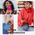 ORNARTO Compatible with iPhone 14 Pro Max Case 6.7, Slim Liquid Silicone 3 Layers Full Covered Soft Gel Rubber Phone Case Protective Cover with Mi...
