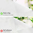 Finnez Window Privacy Film Frosted Glass Electrostatic Privacy Window Film Privacy Protection Window Stickers Anti-UV for Home Living Room Bedroom...