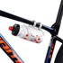 Bicycle Bottle Cages, Plastic Bike Bottle Holder with Cage Mounting Base (White)...