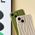 Caseative Water Ripple Pattern Wave Shape Compatible with iPhone Case (Beige,iPhone 14 Pro Max)......