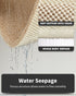 Non-Slip Bathtub Mat, 17x 30 Inch, Shower Mats for Bath Tub, PVC Loofah Bathroom Mats for Wet Areas, Quick Drying...