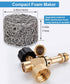 1.1 mm Orifice for Foam Cannon and Foam Maker, Universal Foam Cannon Orifice 1.1mm for Snow Foam Lance Blaster, Brass Foam Cannon Tip for Pressure...