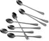 Marco Almond® KYA59 Iced Tea Spoon, Ice Cream Spoon, Titanium Coated Stainless Steel Long Handle Spoons for Coffee, Cocktail Stirring, Milkshake, ...