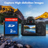 INDMEM SD Card 2GB Class 4 Flash Memory Card 2G SLC Stanard Secure Digital Cards (1PC)...