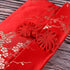 4 Pcs Silk Red Envelopes Lucky Money Pockets Hongbao Chinese Element Invitation Envelop for Wedding, New Year, Spring Festival...
