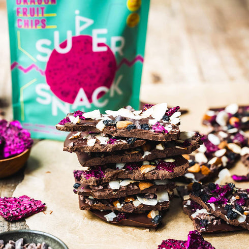 Suncore Foods Red Dragon Fruit Chips & Snacks, 5.32oz (1 Pack), Gluten Free, Non-GMO...