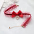 Sexy Lace Bowknot Choker Collar Lolita Velvet Heart Pendant Tie Neck Chain Gothic Cosplay Neck Accessories for Women and Girls...