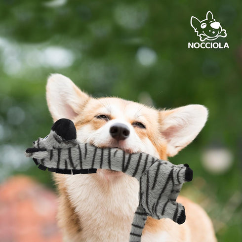 Nocciola Twistable Giraffe Pup Dog Toy, Stuffed Plush Dog Toy for Small Medium Breeds, Interactive Tug of War Dog Toys, Soft Crinkle Puppy Dog Toy...