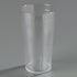 Carlisle FoodService Products Stackable Tumbler with Pebbled Exterior for Restaurants, Cafeterias, And Fast Food, Plastic, 12 Ounces, Clear, (Pack...