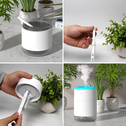 Humidifier Cotton Sticks Filter Replacement, Refill Sticks Filter Replacement Wicks for Cool Mist Humidifier Portable Diffuser USB Mini Humidifier...