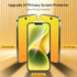 Privacy Screen Protector for iPhone 14 / iPhone 13 / iPhone 13 Pro, Anti-Spy Tempered Glass Gradient Colorful Private Mirror Anti Bluelight Full C...