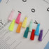 180PCS 30 Colors 3.5CM Multi-Color Mini Tassels Tiny Craft Tassels for Earring Jewelry Making Keychain Tassel Charms Bag Charms Pendant Handmade D...