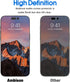 Ambison [2 Pack Matte Glass Screen Protector Designed for iPhone 14 Pro, Dynamic Island Compatible/Install Frame/Bubble Free/Anti-Glare, 9H Temper...