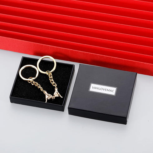 VANLOVEMAC Pinky Promise Gifts Matching Couple Gifts for Boyfriend Girlfriend Boo Basket Stuffers Gift for Women Men Him Her...