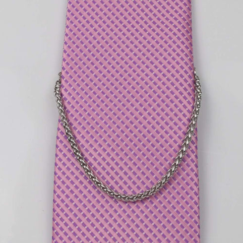 Men for Tie chain Silver Golden Tie Clips Gift Box...