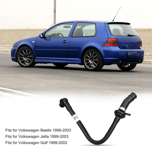 Brake Booster Vacuum Hose Fit for VW Jetta Golf Beetle ALH TDI Audi, J0612041GD...