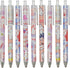 Maydahui 12PCS Rabbits Carrots Gel Pen Cute Cartoon Pens Retractable Printing Pen Black Ink for Students Office School Supply...