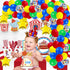 Red Blue Yellow Green Balloon Garland Kit, 121PCS Red Green Blue Yellow Balloons for Toy Video Game Transportation Robot Street Spider Hero Birthd...