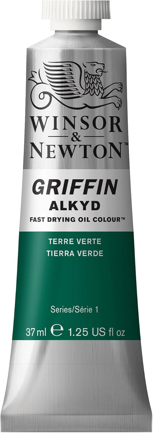 Winsor & Newton Griffin Alkyd Fast Drying Oil Paint, 37ml (1.25-oz) tube, Terre Verte...