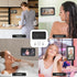 Waterproof Shower Phone Holder Wall Mounted 360°Rotation Anti Fog HD High Sensitivity Touch Screen Phone Case for Bathroom Bathtub Kitchen Mirror ...