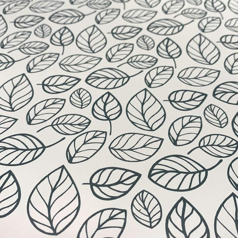 Yifely Leaf Shelving Paper Decorative Self-Adhesive Shelf Liner Dresser Drawer Locker Sticker 17.7 Inch by 9.8 Feet...