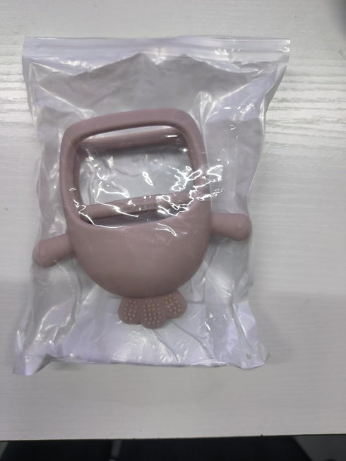 Baby Teething Toys, Soft Silicone Baby Teether Toys for 0-6 Months, Anti-Drop Hand Wrist Wearable Teether, Chew Toys for Sucking Needs, Baby Mitte...