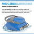 4 Pack Climbing Rings Replacement for Maytronics Dolphin Robotic Pool Cleaners, Compatible with Dolphin Nautilus CC Plus M200 M400 M500 DX3 DX4 DX...