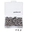Shapenty Stainless Steel Earnuts Clutches Earring Safety Backs Stopper Replacements Earring Backing Jewelry Making Findings (Stainless Steel, 200P...