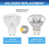 Simba Lighting LED GU10 5W Dimmable Spot Light Bulb (6 Pack) Halogen 50W Replacement MR16 Shape for Accent, Recessed, Track Lighting, 38° Beam Ang...