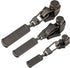 FixnZip (Black Nickel 3 Pack S,M,L) - Universal Zipper Repair Kit for Jackets, Luggage, Bags - Backpack Zipper Replacement Repair Kit...