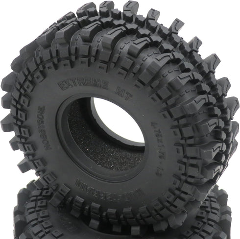 2pcs RC 1.9 Mud-Terrain Tires Tyres Height 121mm/4.75inch for 1/10 Redcat Gen8 / Traxxas TRX-4 / RC4WD D90 TF2 / Tamiay CC01 / Axial SCX10 90047 S...